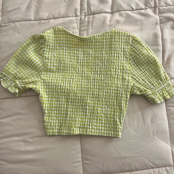 Gingham pull & bear crop top - Picture 5 of 5